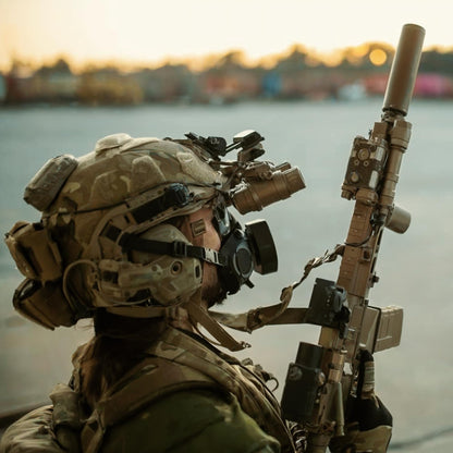 PIG Alpha Full Dexterity Tactical Gloves for Shooting, Touchscreen Compatible, Breathable, 1 Pair, Coyote Brown, Large