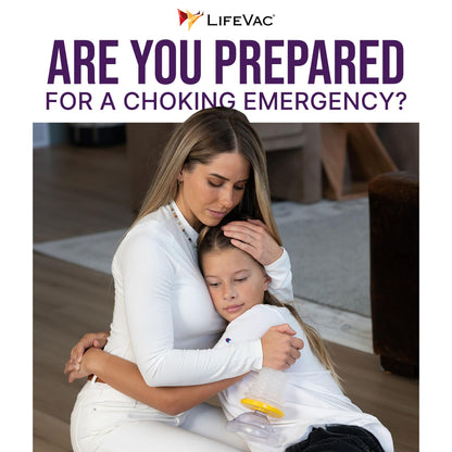 LifeVac Blue Travel Kit - Portable Suction Rescue Device, First Aid Kit for Kids and Adults, Portable Airway Suction Device for Children and Adults