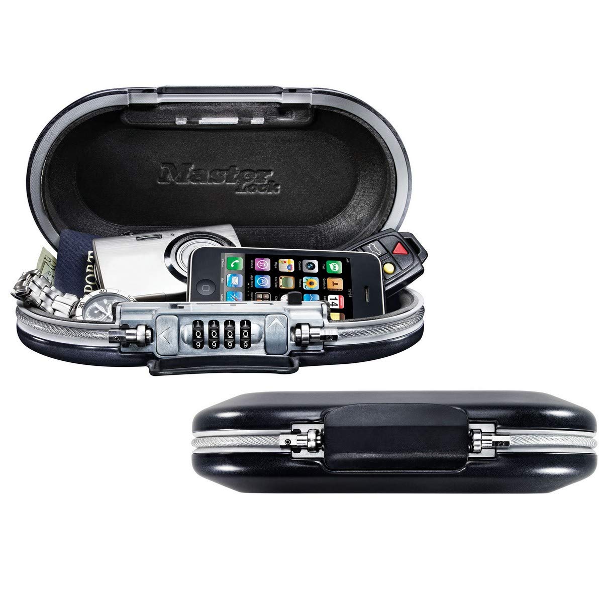 Master Lock Mini Travel Safe with Cable - 5900EURD