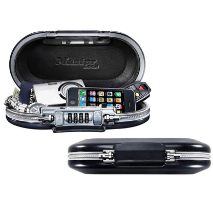 Master Lock Mini Travel Safe with Cable - 5900EURD