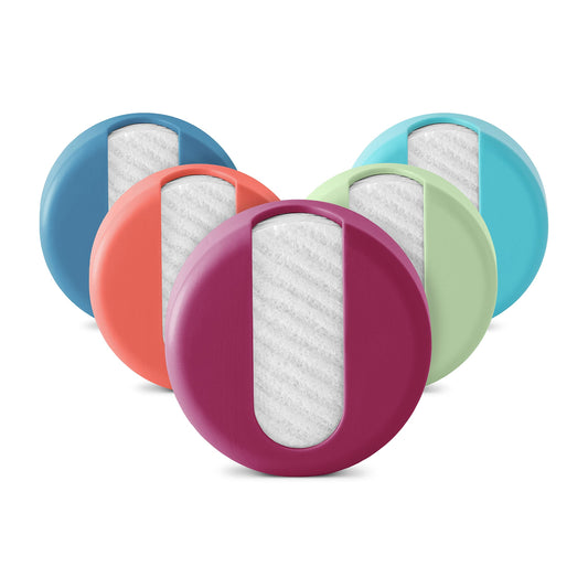 LastRound® 7 Sustainable Reusable Cotton Rounds for Facial Cleansing – Zero-Waste Eco-Friendly Makeup Remover Pads for All Skin Types with Travel Storage Case