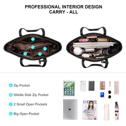 LOVEVOOK Purses and Handbags for Women Fashion Tote Bags Shoulder Bag Top Handle Satchel Bags