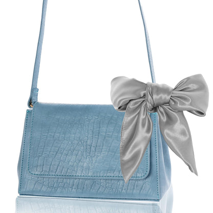 Pistha Chiffon Scarf Square Ribbon Neck Scarf Satin Scarf Handkerchief for Halloween Retro Women Girls Costume Accessory