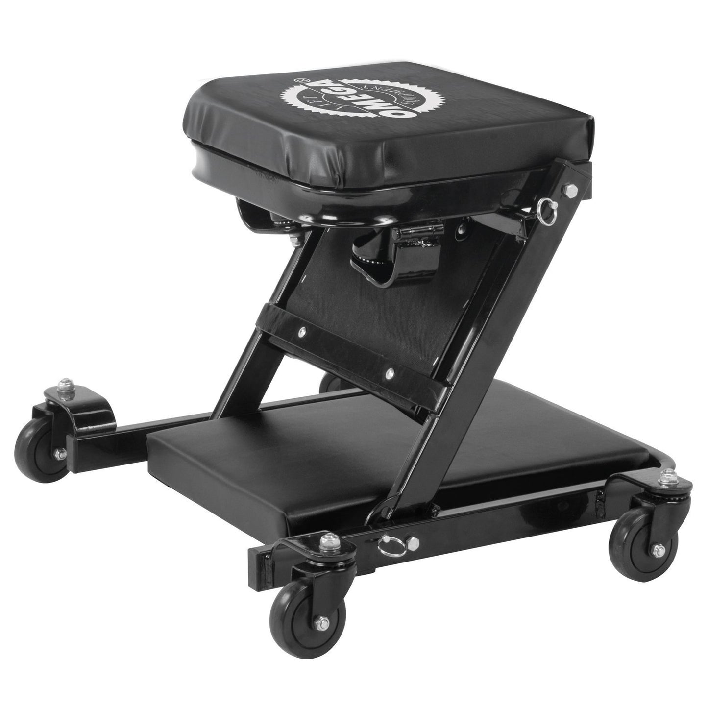 Omega 91452 Black Low Profile Z-Creeper - 450 lbs. Capacity