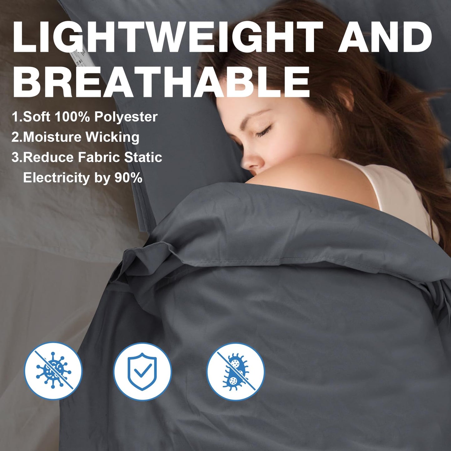 JAICOM Sleeping Bag Liner, Travel Sheets & Adult Sleep Sack, Ultralight and Portable Summer Sleeping Bag - Ideal for Backpacking, Hotels and Hostels, Business Trips, Camping