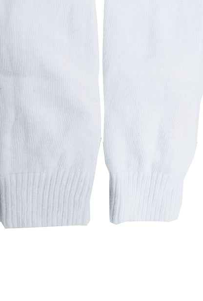 Homrap Women Toe Separator Socks Toeless Foot Alignment Socks for Yoga GYM Massage Pain Relief Improves Circulation Stretchy (White)