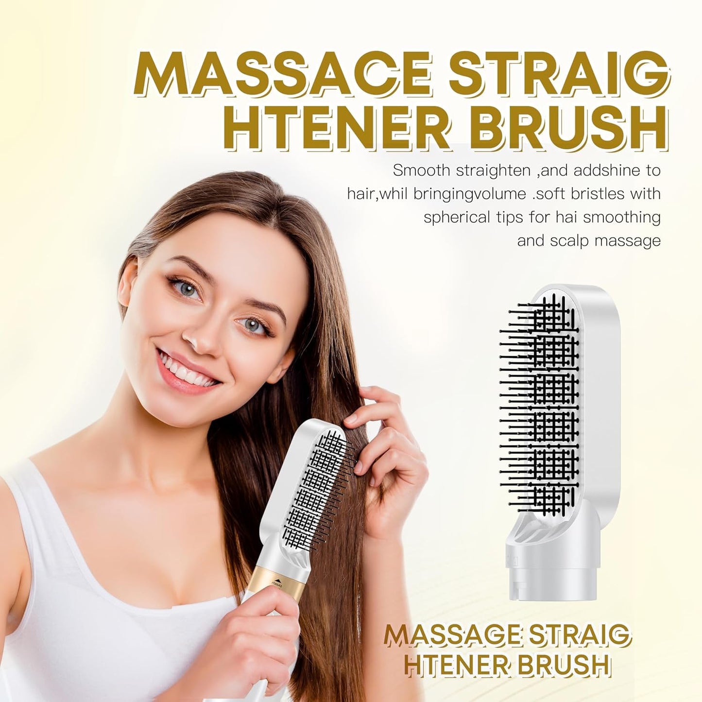 Hair Dryer Brush 5 in 1, Negative Ion Blow Dryer Brush Set Upgrade Hot Air Brush Air Styler Curling Wrap Air Curler, Curling Iron Hair Styling Tools As A Gift for Straight/Curl/Drying/Smoothing