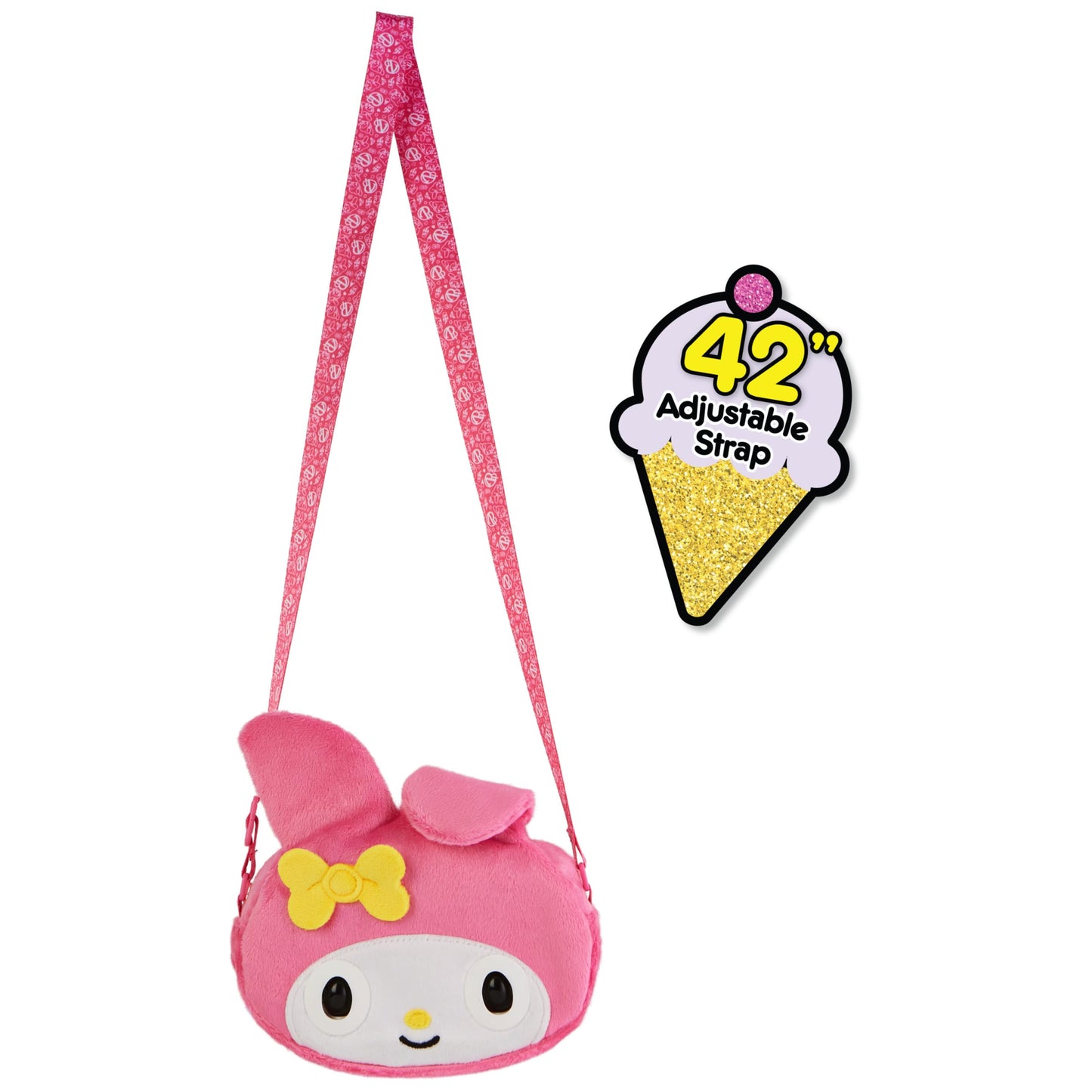 Purse Pets, Sanrio Hello Kitty and Friends, My Melody Interactive Pet Toy & Crossbody Kawaii Purse, Over 30 Sounds & Reactions, Girls & Tween Gifts