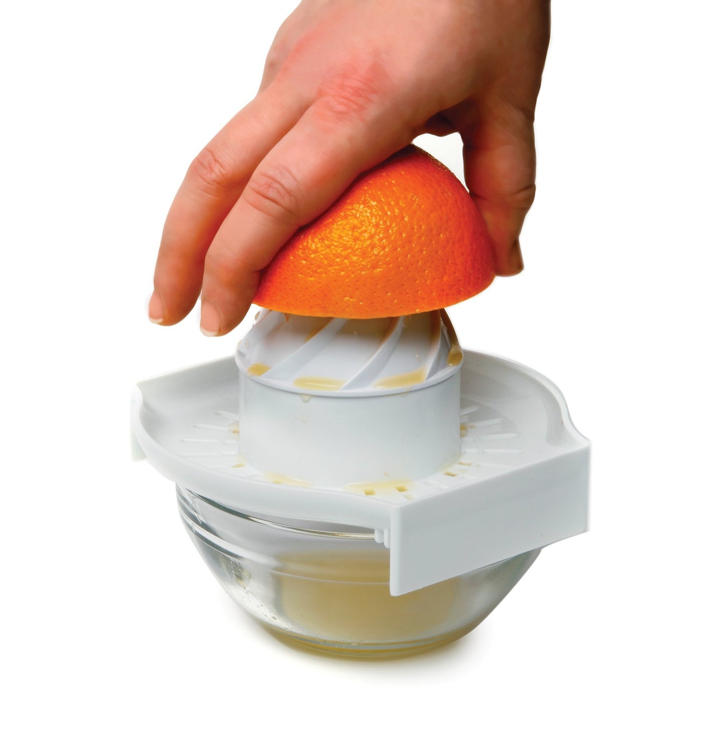 Norpro Deluxe Mandoline Slicer, Grater, Shredder, Julienne and Juicer w/ Safety Guard White