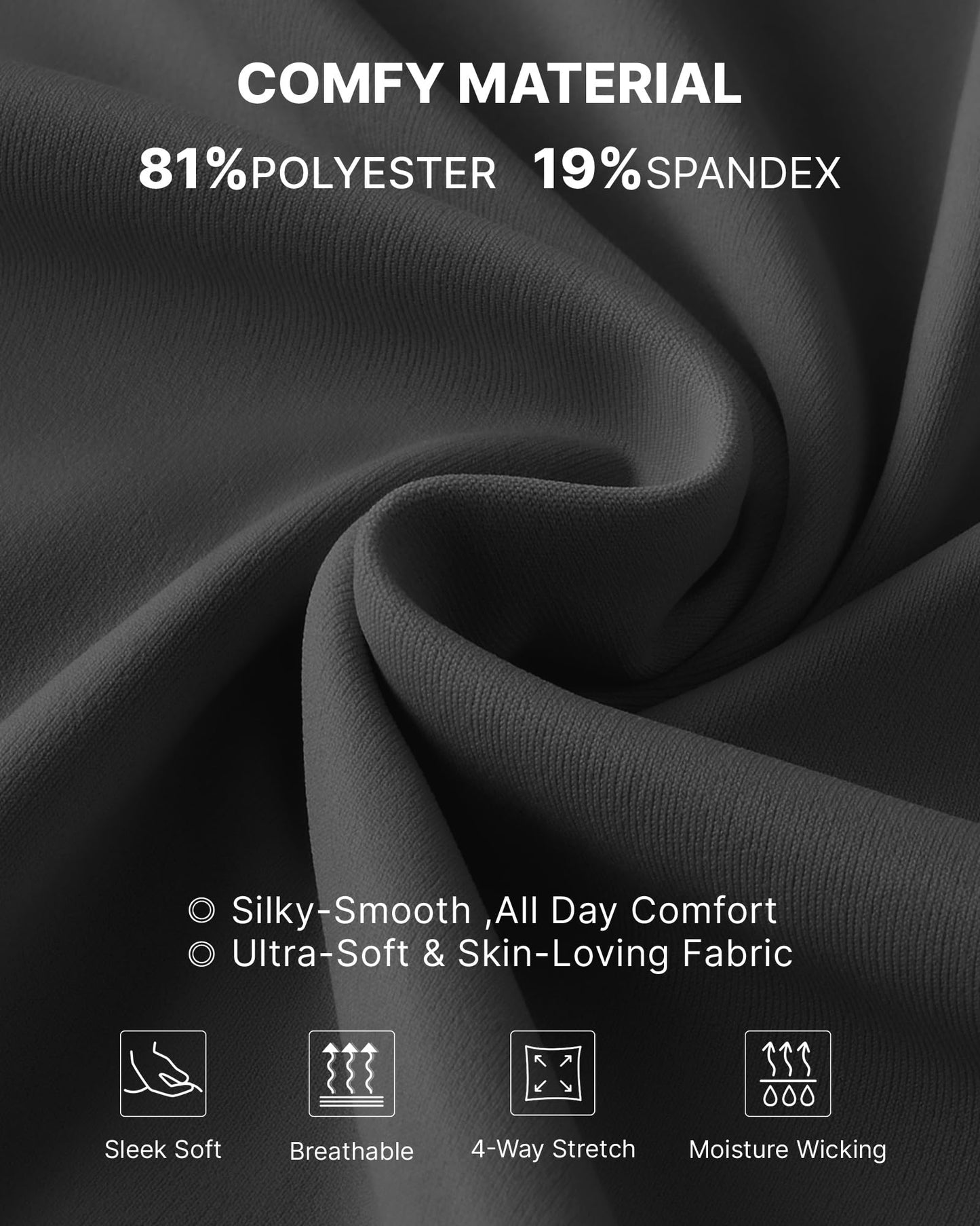 G4Free Athletic Shorts for Women 5'' High Waisted Yoga Running Shorts Dressy Summer Casual Shorts with Pockets Stretch (Black,M,5")