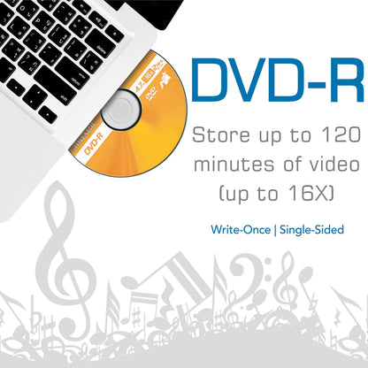 Maxell 638004 4.7Gb Dvd-R 10Mm Jewel case