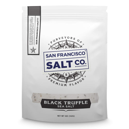 5 oz. Resealable Pouch - Authentic Italian Black Truffle Salt by San Francisco Salt Company