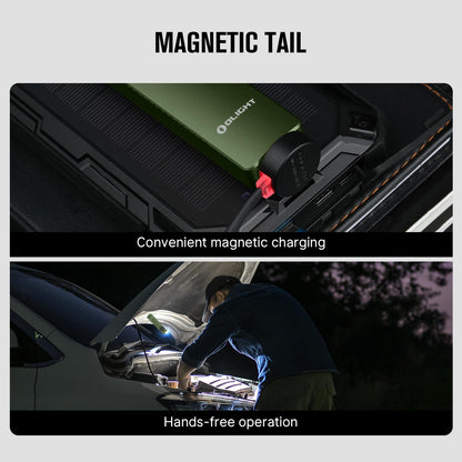 OLIGHT Arkfeld Pro Rechargeable EDC Flat Flashlight with Green Beam, UV and White LED Combo, 1300 Lumens Portable Pocket Lights, Triple Sources for Outdoors Emergency Working (OD-Green CW)