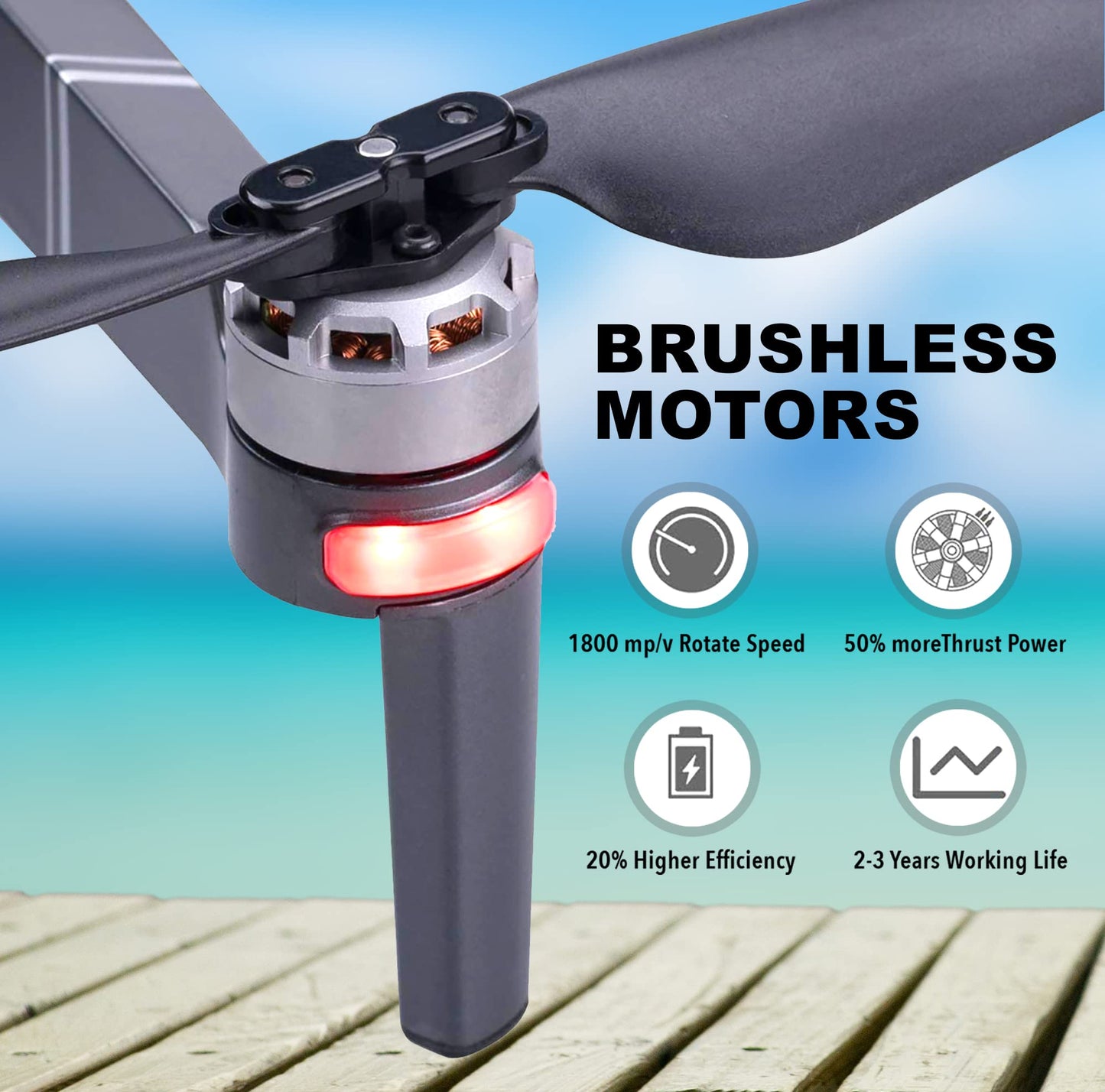 Contixo F24 Pro Drones With Camera For Adults, 30 Minutes Flight Time, 4K UHD Foldable RC Quadcopter GPS Return Home, Foldable FPV Brushless Motors Profession Flying Drone With Carrying Case