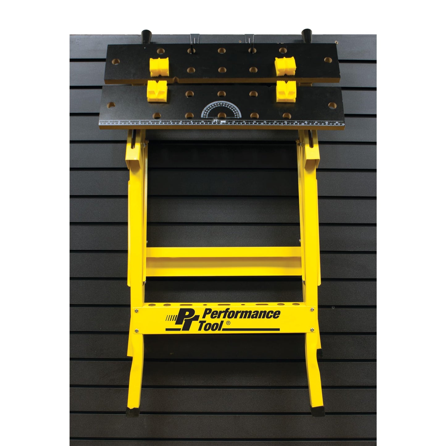 Performance Tool W54025 Portable Multipurpose Workbench and Vise (200 lbs Capacity) , Yellow