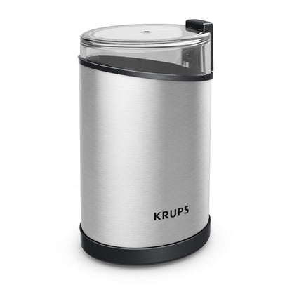 KRUPS Electric Coffee Grinder: 3 oz Capacity, 200 Watts - Versatile for Beans, Spices, Nuts - One-Touch Operation, Customizable Grind for 12 Cups - Ideal for Espresso, French Press