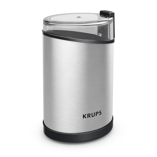 KRUPS Electric Coffee Grinder: 3 oz Capacity, 200 Watts - Versatile for Beans, Spices, Nuts - One-Touch Operation, Customizable Grind for 12 Cups - Ideal for Espresso, French Press