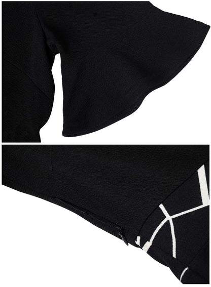 RANPHEE Elegant Dresses for Women 2025 Cute Wedding Guest Spring Semi Formal Knee Length Flowy Flattering Dress to Hide Tummy M