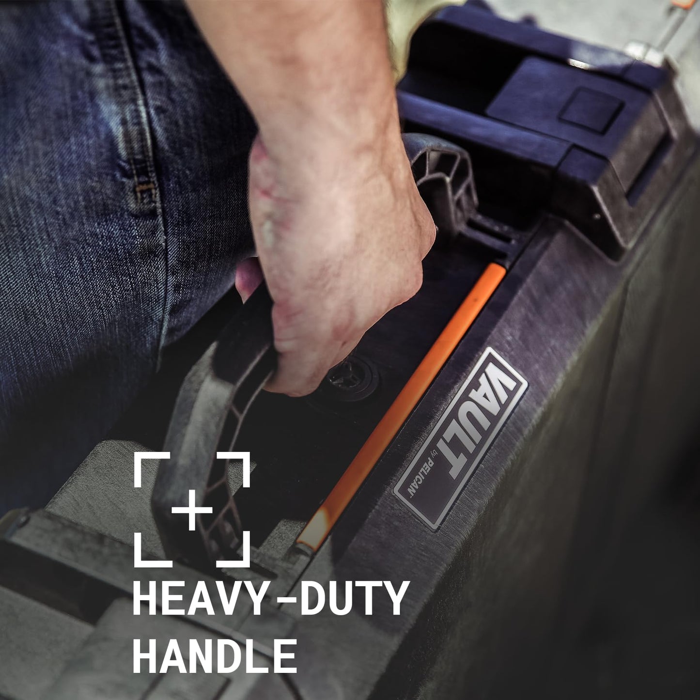 Pelican Vault V700 Long Case with Foam (Black)