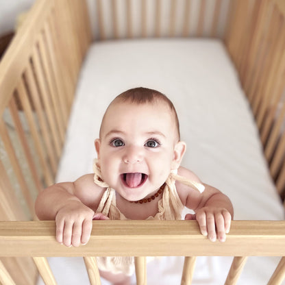 Newton Baby Organic Fitted Crib Sheets (2-Pack) - Ultra Breathable and Soft, 100% Organic Muslin Cotton, Fits All Standard Cribs, White…