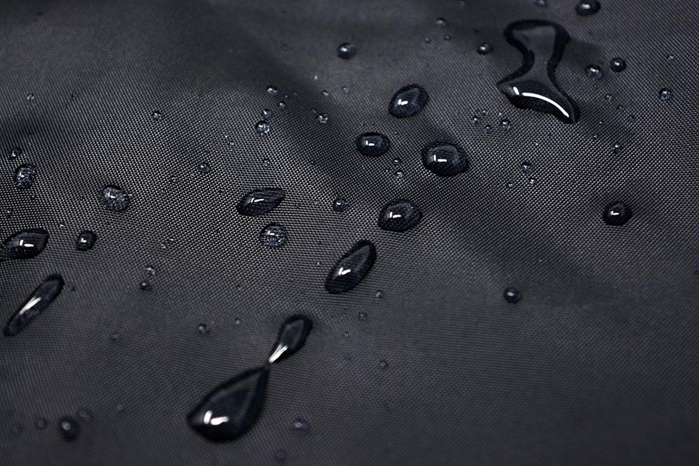 Adoretex Unisex Swim Parka Water Resistant Warm Coat Water Sports Swim Parka for Adults & Kids-PK005-Black/Red-AXS