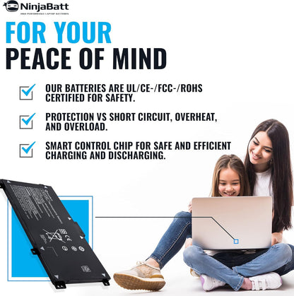 NinjaBatt LK03XL l09281-855 916814-855 Battery for hp Envy x360 Convertible 15m-bp1xx 15m-cn0xxx 15-cn0xxx 15m-cp0xxx 17m-ae0xx 17-bw 17m-ae111dx 15m-cn0012dx 15m-cn0011dx (11.55/55.8Wh)