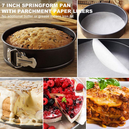 Accessories for Instant Pot, Sugaroom Pressure Cooker Accessories Set Compatible with Instant Pot Accessories 6 qt 8 quart - 2 Steamer Baskets, Springform Pan, Egg Rack, Egg Bites Mold and More