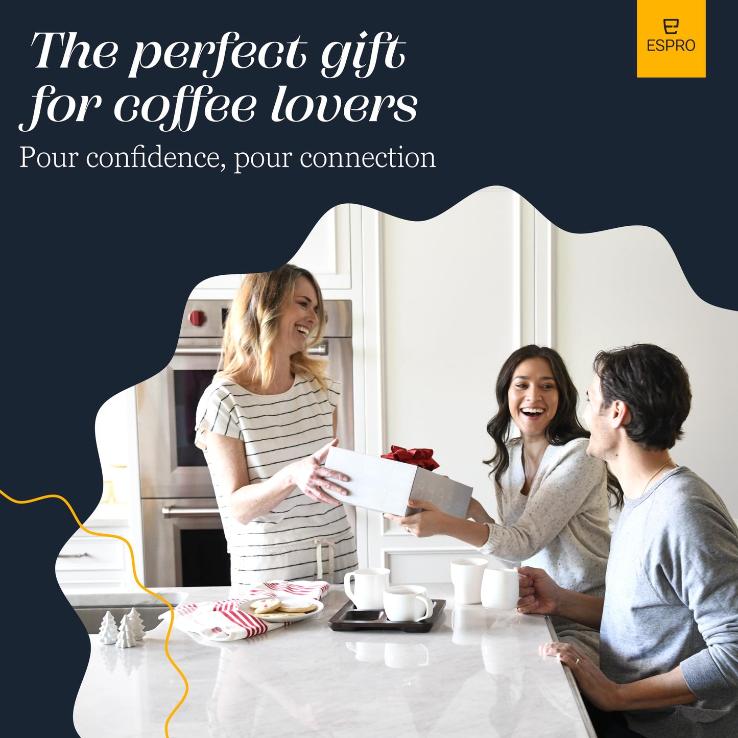 ESPRO P7 French Press Coffee Maker - Double-Walled Stainless Steel Insulated with Micro-Filter, 18 Oz, Brushed Stainless Steel