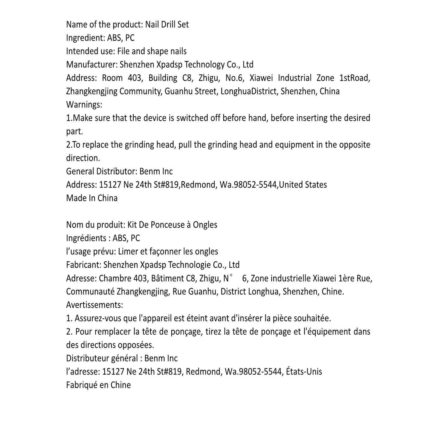 Modelones Electric Nail Drill, 14 Pcs Cordless Nail File with LED Light for Acrylic Gel Dip Powder Nails, Professional Nail Efile Kit with Nail Drill Bits & Sanding Bands for Quick Manicure Pedicure