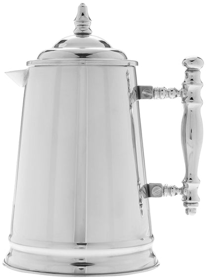 Francois et Mimi Vintage-Style Stainless Steel French Coffee Press, 34-Ounce