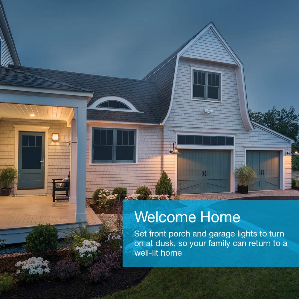 Lutron Caseta Original Smart Light Switch Kit w/ Wall Plate and Smart Hub, Compatible w/ Alexa, Apple Home, Google Home, Single-Pole/3 Way, 5 Amp, P-BDG-PKG1WS