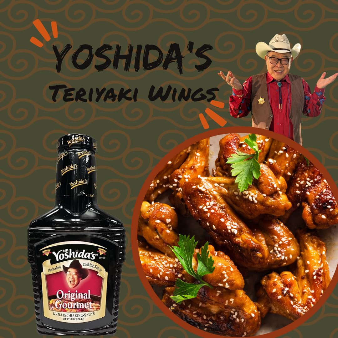 Mr. Yoshida's Original Japanese Barbecue Gourmet Marinade & Cooking Sauce, 2-48 oz Bottles