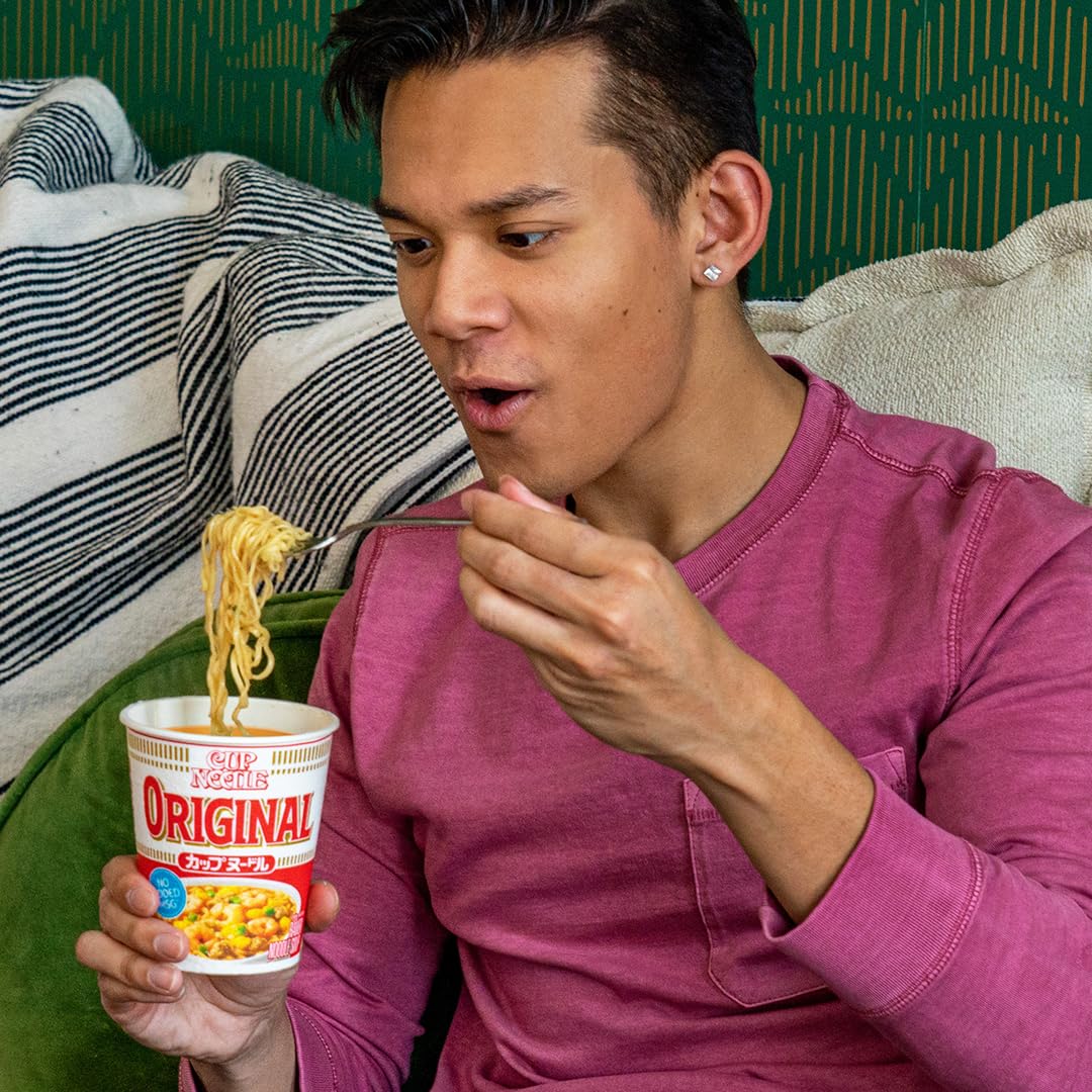 Nissin Cup Noodle Ramen Noodle Soup, Original, 2.4 Ounce (Pack of 6)