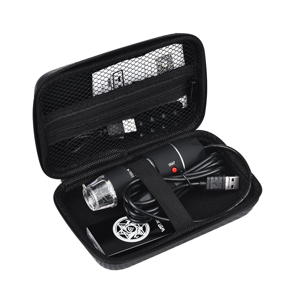 Jiusion Original USB Microscope Carrying Case Bag for Jiuison Wifi & USB Digital Microscope, Also Compatible with Other Brands Handheld Microscope