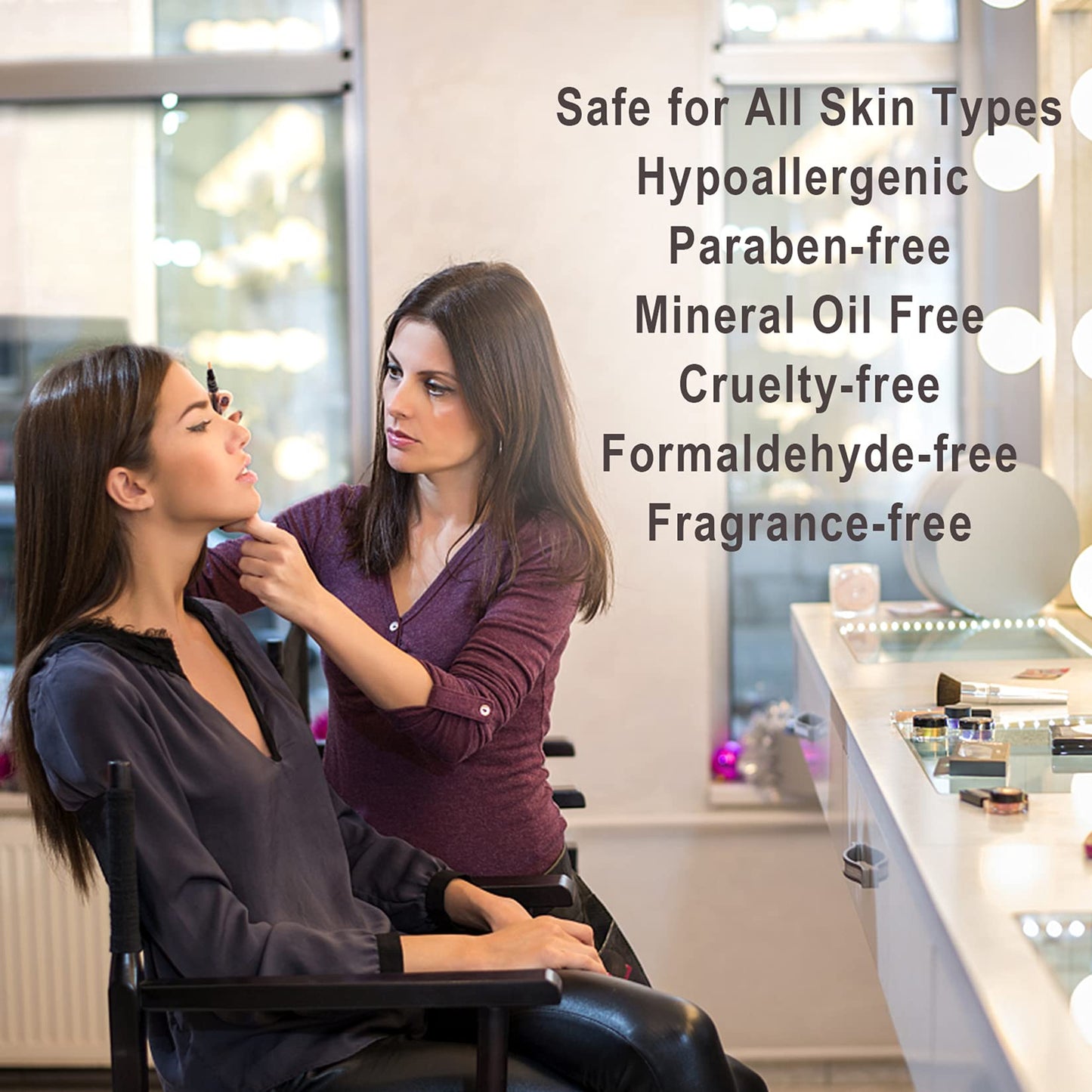 Hot Sugar Makeup Kit for Girls and Women - Full Starter Cosmetics Set with Eye Shadow Palette, Blush, Lip Gloss, Lip & Eye Pencil and Mirror