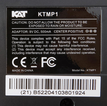 Kat Percussion KTMP1 Electronic Drum and Percussion Pad Sound Module, Black