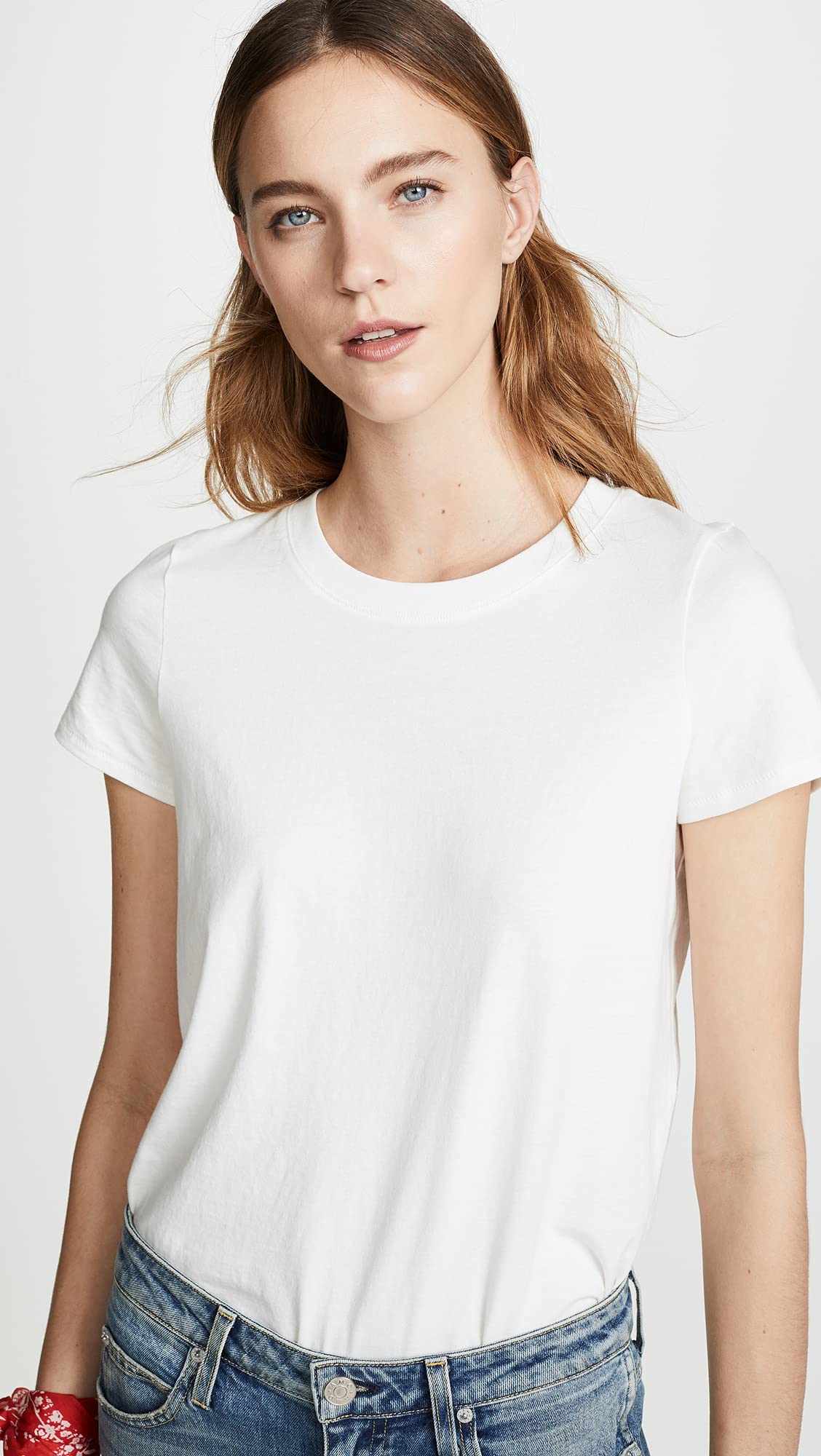 Madewell Women's Northside Vintage Tee, White Wash
