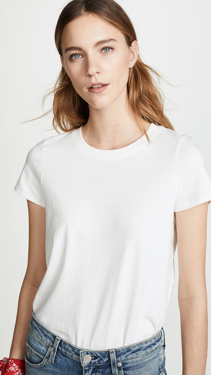 Madewell Women's Northside Vintage Tee, White Wash