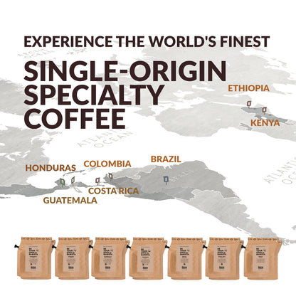 Original Gourmet Coffee Gift Set for Men & Women - 14 World's Finest Single Origin Specialty & Organic Coffees in Innovative Brewers | Sampler Box for Coffee Lover to Brew & Enjoy Anytime, Anywhere