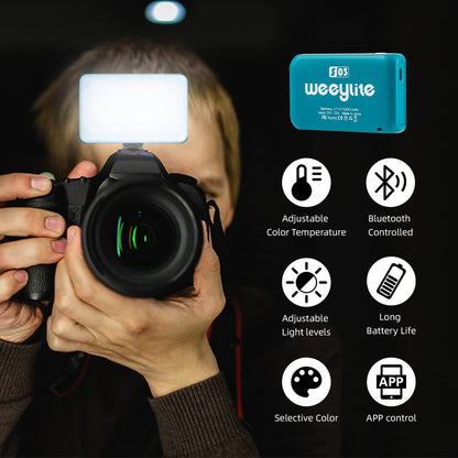 RGB Video Photography Lighting Kit, App Control Streamer Light Tiktok Light, 2800K-6800K LED Video Light for Product Shoot, Vlogging, Liver Streaming, Photography, Video (1 Piece)