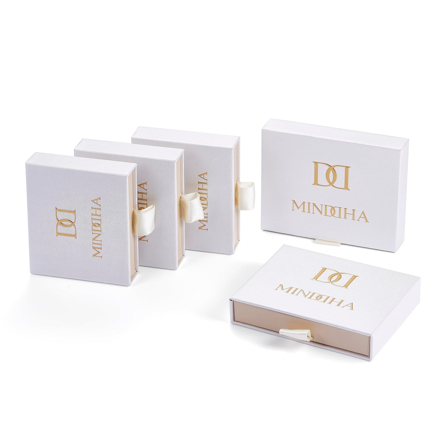 MINDDHA 2-Pack 14K Gold Plated Stacking Rings for Oura Gen 4/Oura Gen 3, Cubic Zirconia Simulated Diamond Oura Ring Stack for Women - 1.5mm Band Size 8