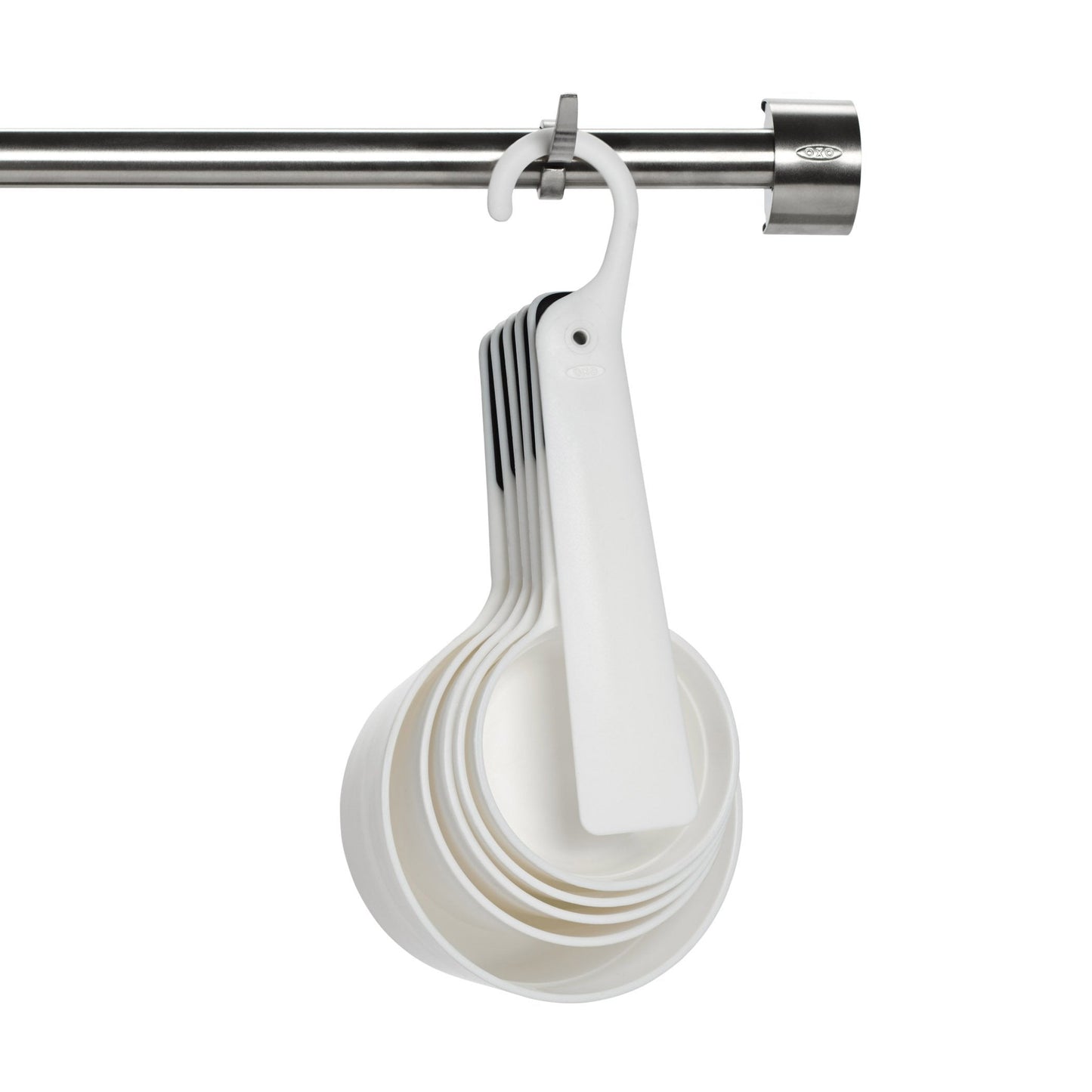 OXO Good Grips 6-Piece Plastic Measuring Cups- White