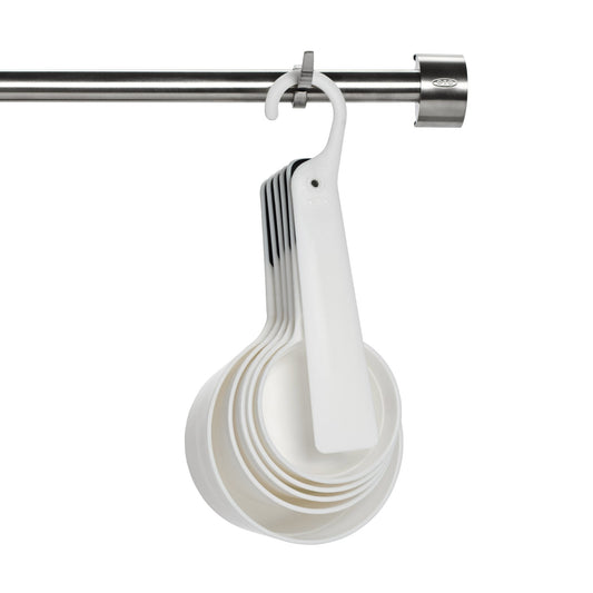 OXO Good Grips 6-Piece Plastic Measuring Cups- White