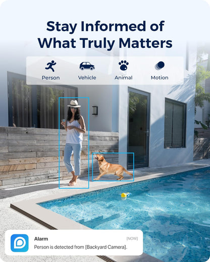 REOLINK 4K Solar Security Camera Outdoor, Encrypted Local Storage Camera System, 360° Pan Tilt, Smart Detection, No Monthly Fee, Home Hub with 4X PT Ultra + Solar Panel
