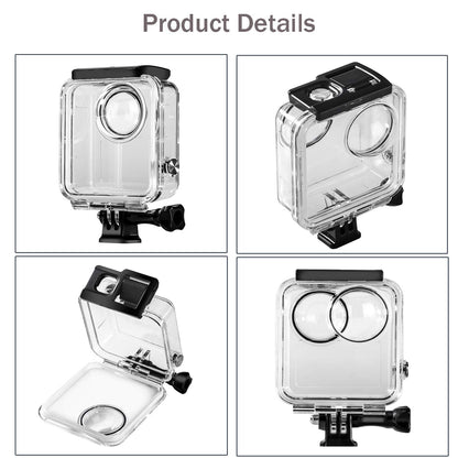 Waterproof Housing Case for Gopro Max Action Camera, Underwater Diving Protective Shell 30M with Bracket Accessories (Not for MAX 360 2025)