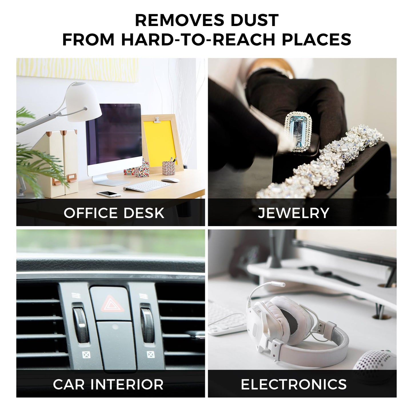 Keyboard Cleaner Air Spray for Computers - 10oz Air Can Duster for Electronics, Keyboard, 1PCS…