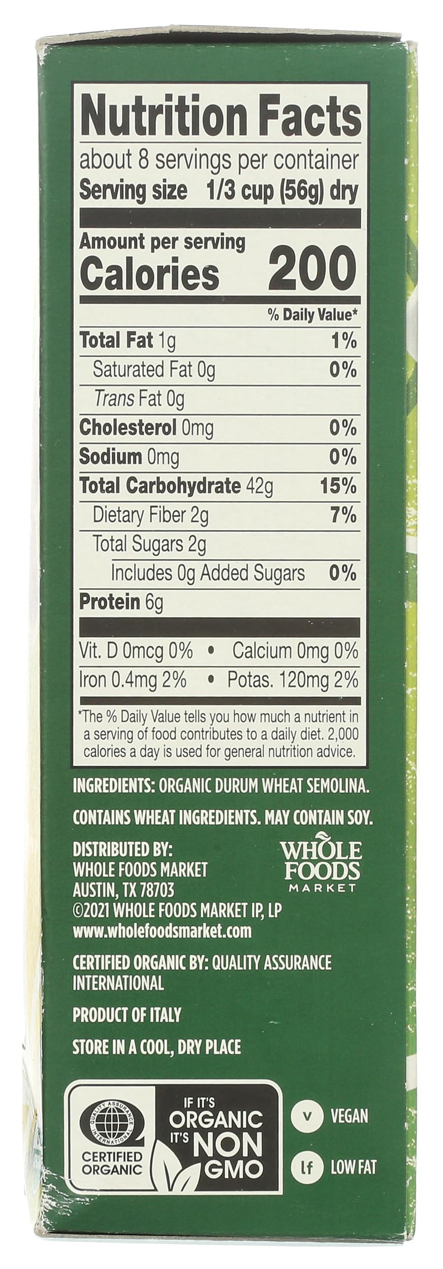 365 by Whole Foods Market, Organic Orzo, 16 Ounce