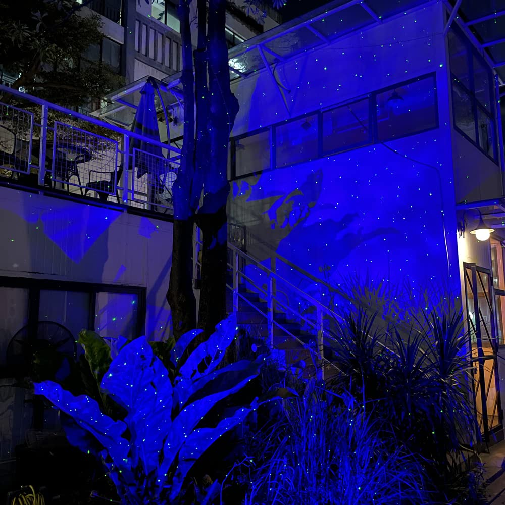 Lunmore Firefly Garden Lights Star Projector Laser Christmas Lights for Garden Lawns Courtyard