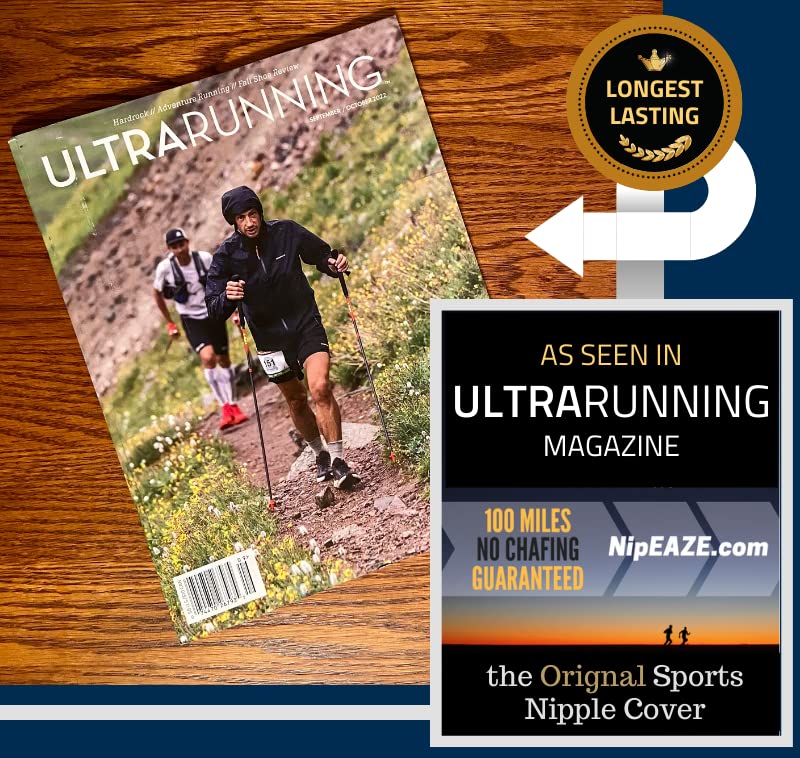 NipEaze - The Original Sports Nipple Cover - Nipple Chafing Prevention (Regular - 15pairs)