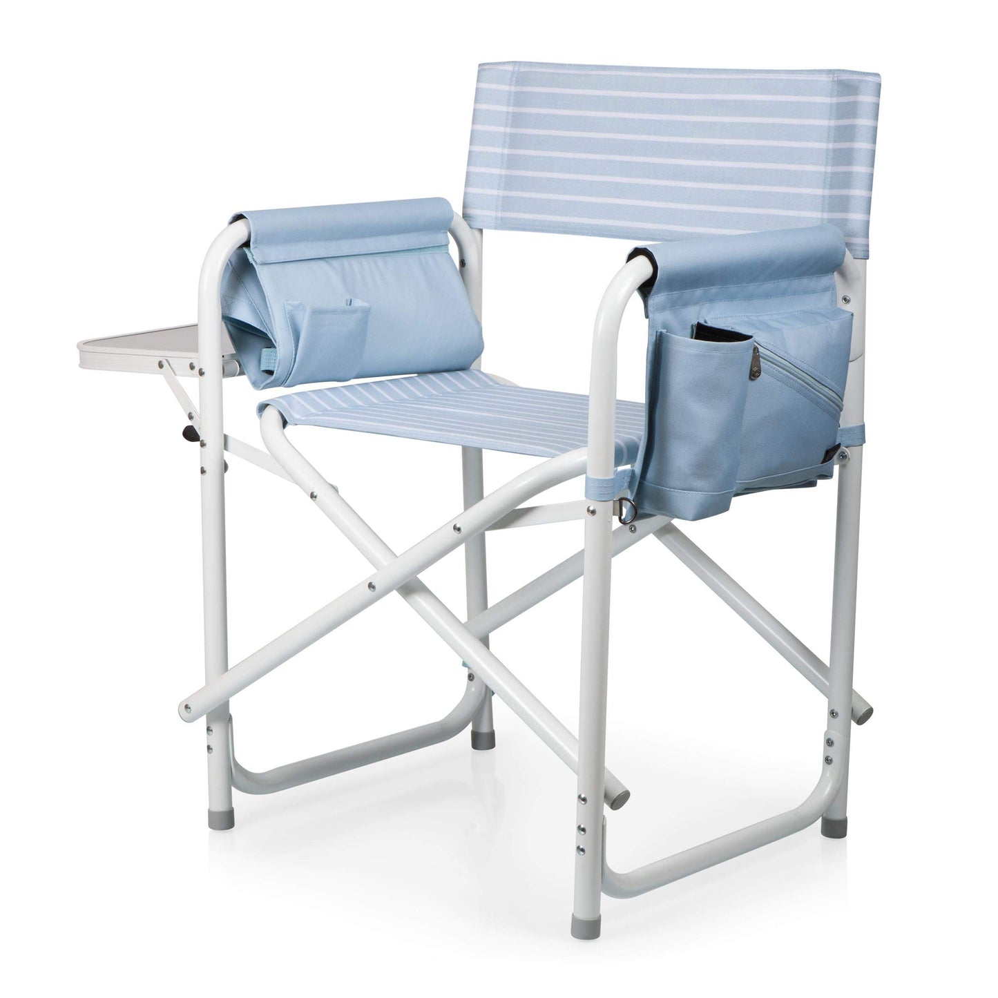 PICNIC TIME ONIVA - Outdoor Directors Chair with Side Table - Beach Chair for Adults - Camping Chair with Table